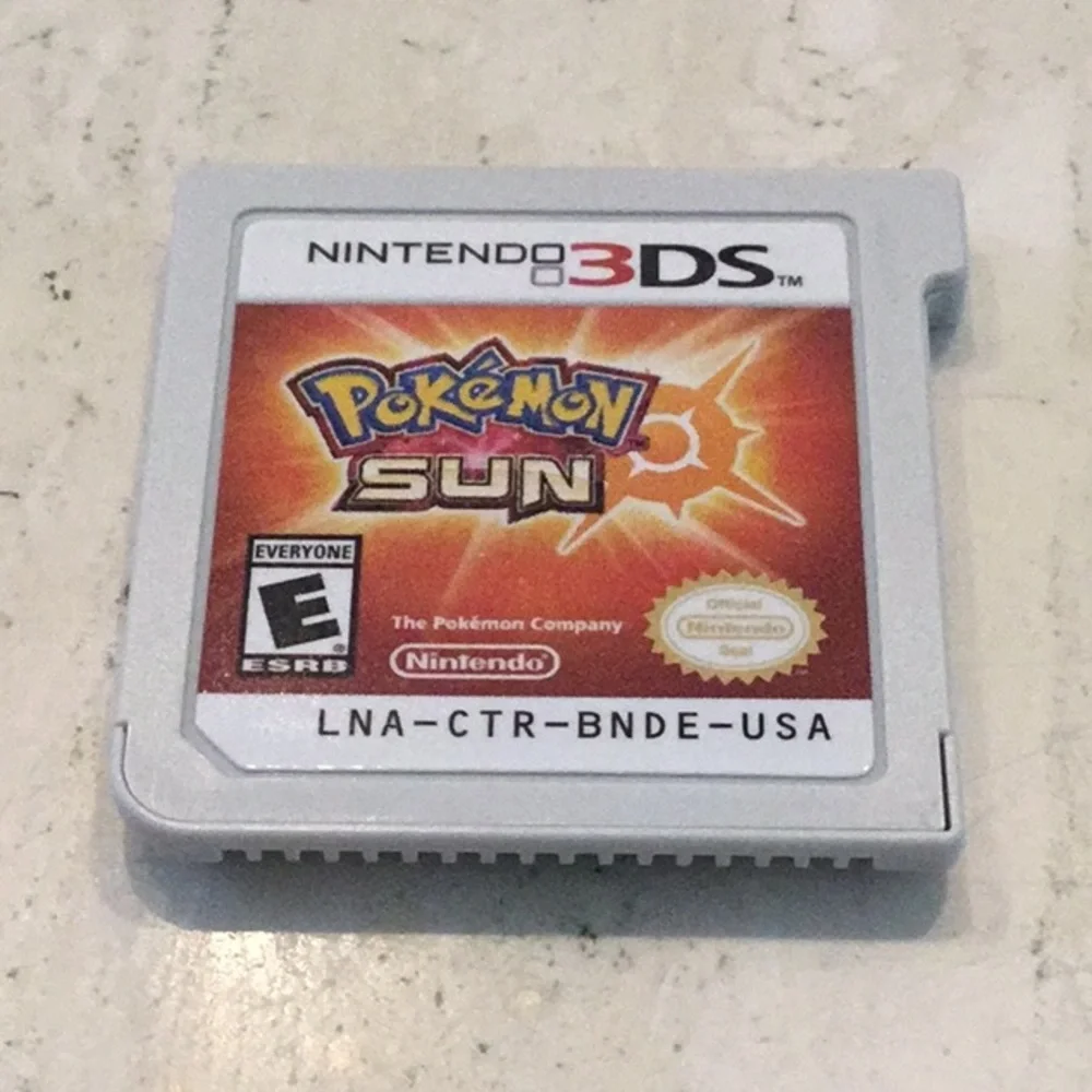 Pokemon Sun Nintendo 3DS Game CIB Tested